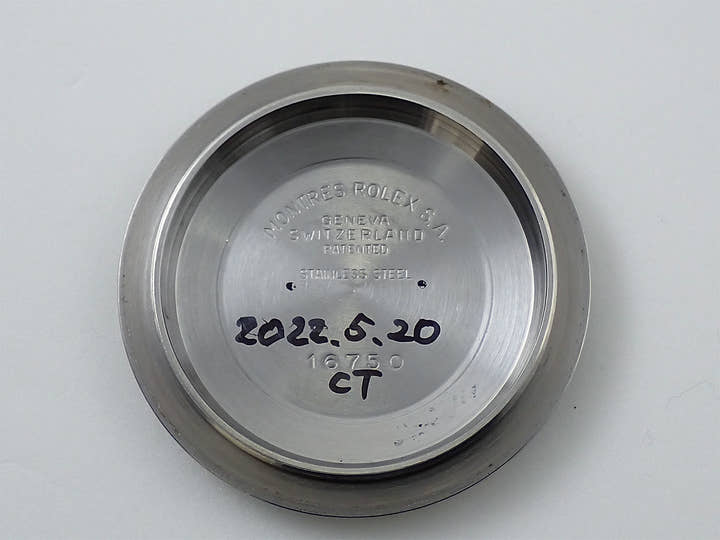 ロレックス GMTマスター Ref.16750 ステンレススチール ブラック文字盤 ジュビリーブレスレット 中古 Z19VRJKH