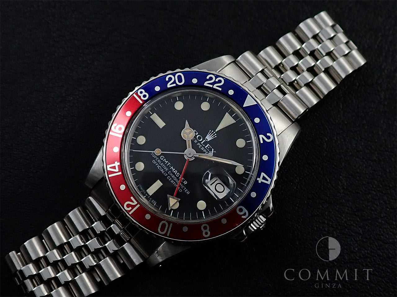 Rolex GMT Master Ref.16750 SS Black Dial