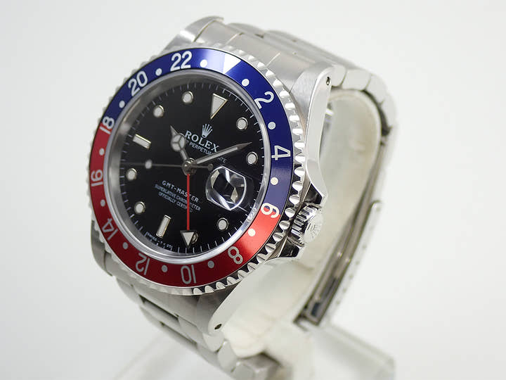 ロレックス GMTマスター Ref.16700 ステンレススチール ブラック文字盤 オイスターブレスレット