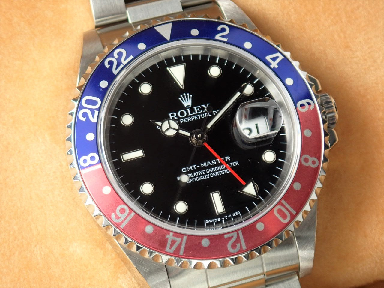 Rolex GMT Master Red and Blue Bezel W Series &lt;Warranty, Box, International Service Warranty, etc.&gt;