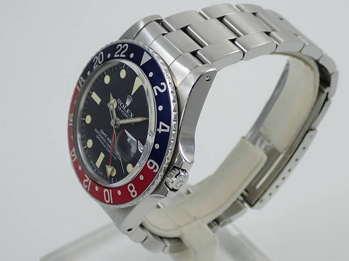 ロレックス GMTマスター Ref.16750 ステンレススチール ブラック文字盤 中古 YSH545FM