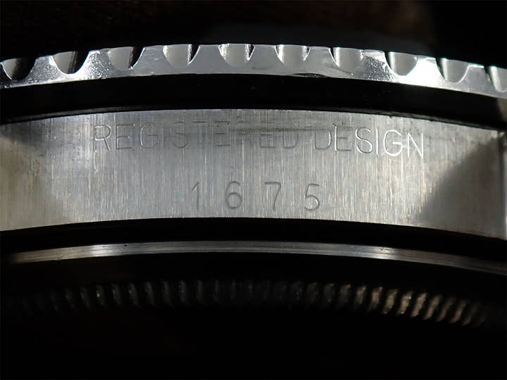 ロレックス GMTマスター Ref.1675 ステンレススチール ブラック文字盤 オイスターブレスレット