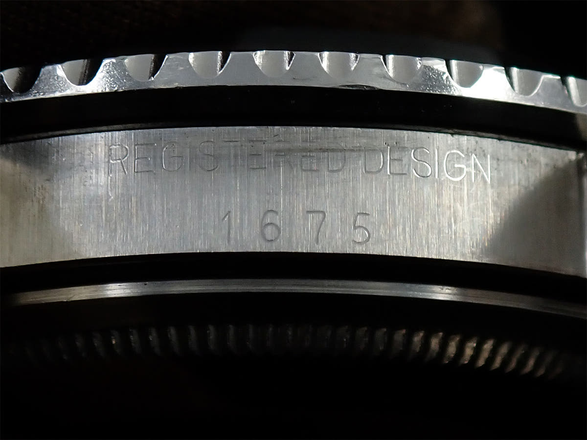 ロレックス GMTマスター Ref.1675 ブラック文字盤 中古 24TVFTS4