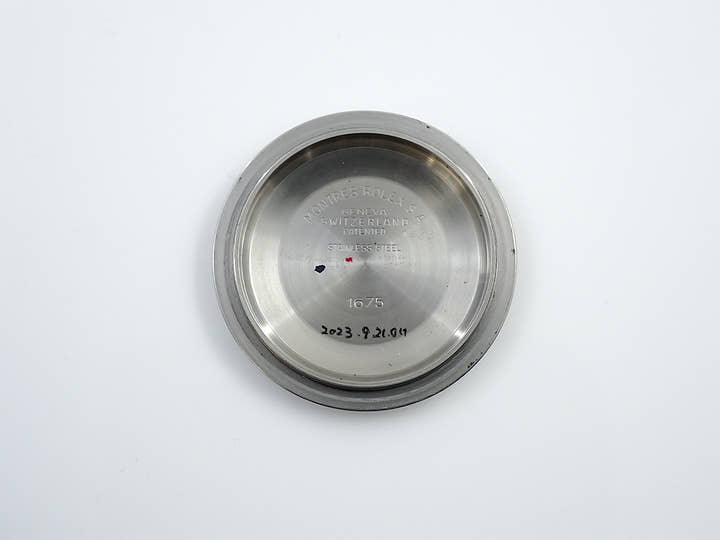 ロレックス GMTマスター Ref.1675 ステンレススチール ブラック文字盤 オイスターブレスレット