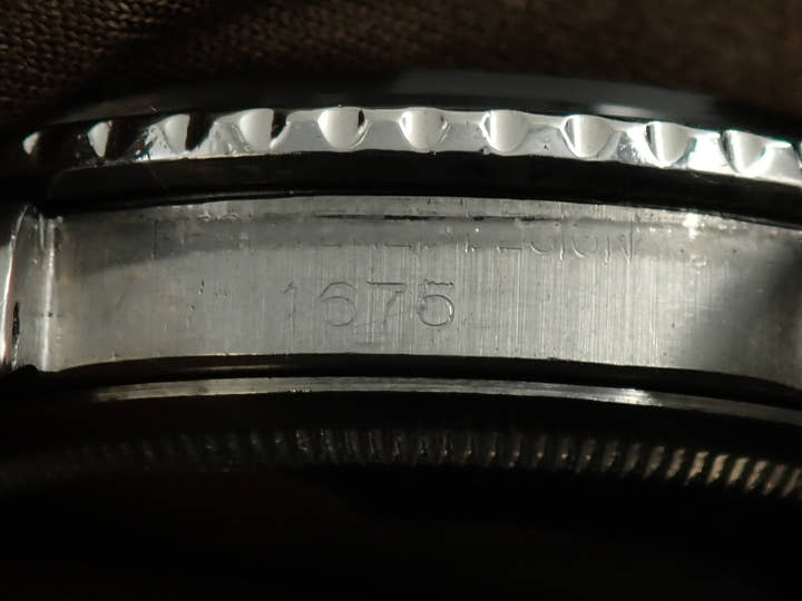 ロレックス GMTマスター Ref.1675 ステンレススチール ブラック文字盤 オイスターブレスレット