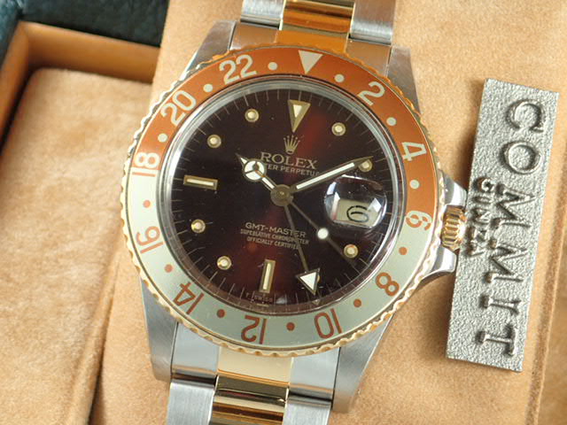 Rolex GMT Master Two-tone Barnacle Dial