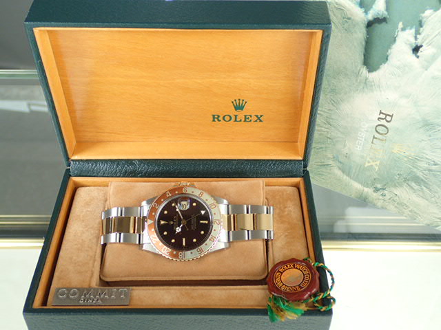 Rolex GMT Master Two-tone Barnacle Dial