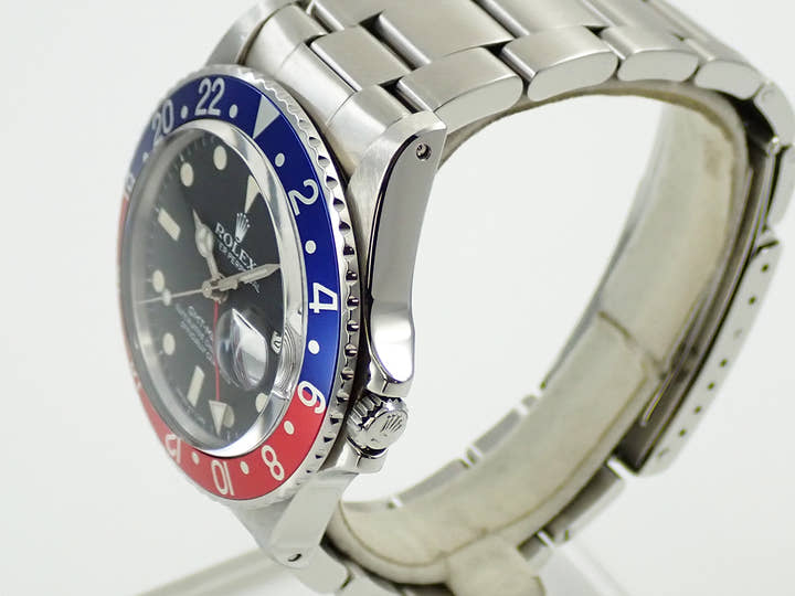 ロレックス GMTマスター Ref.16750 ステンレススチール ブラック文字盤 中古 8H8MPPX3