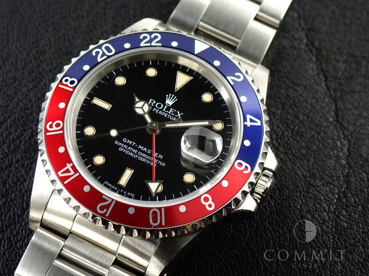 ロレックス GMTマスター Ref.16700 ステンレススチール ブラック文字盤 オイスターブレスレット