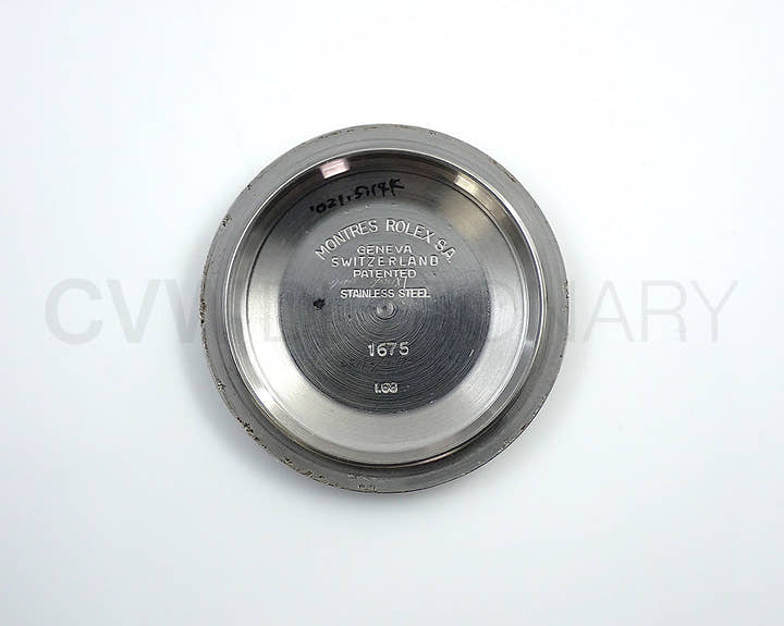 ロレックス GMTマスター Ref.1675 ステンレススチール ブラック文字盤 オイスターブレスレット