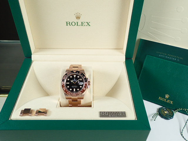 Rolex GMT Master II Brown and Black Bezel [Unused]