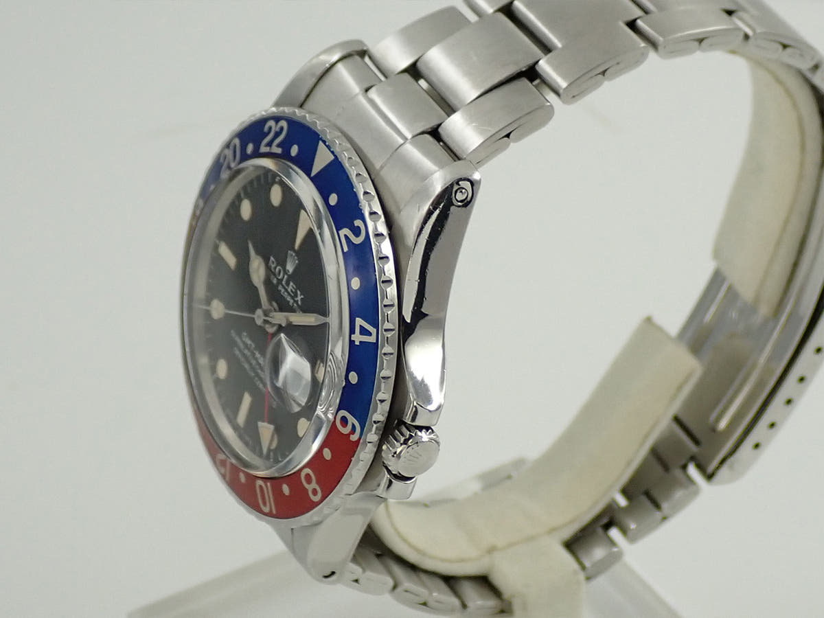 ロレックス GMTマスター Ref.1675 ブラック文字盤 中古 0765AH83