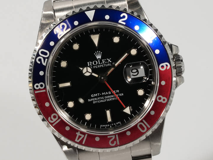 ロレックス GMTマスター Ref.16700 ステンレススチール ブラック文字盤 オイスターブレスレット
