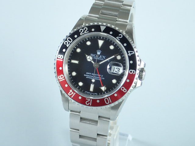 Rolex GMT Master II Red and Black Bezel S Series