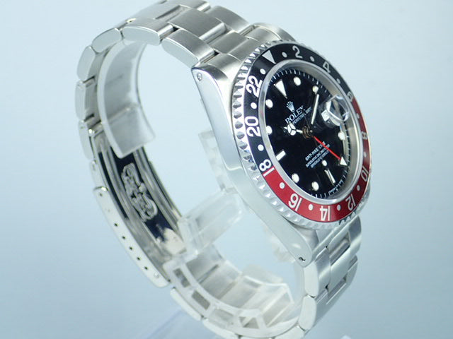 Rolex GMT Master II Red and Black Bezel S Series