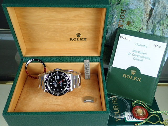 Rolex GMT Master II Black Bezel Y Series