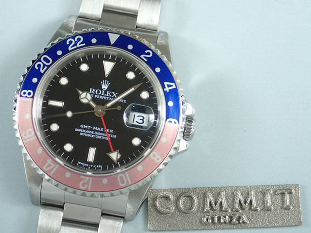 Rolex GMT Master Red and Blue Bezel N