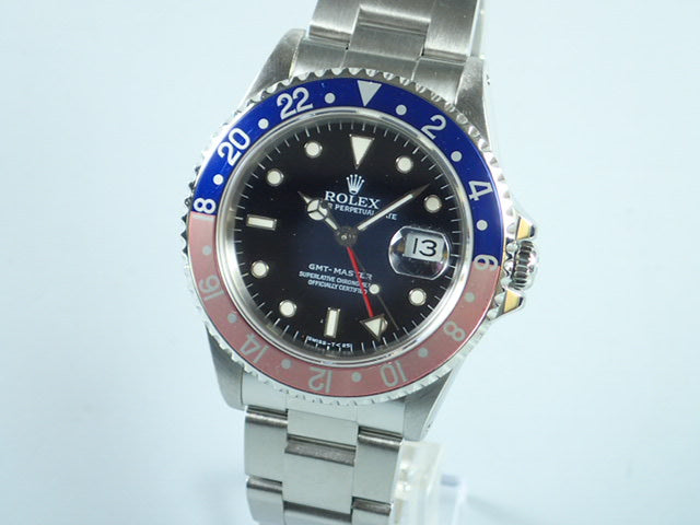 Rolex GMT Master Red and Blue Bezel N