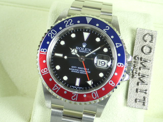 Rolex GMT Master II Red and Blue Bezel Z Series [Good Condition]