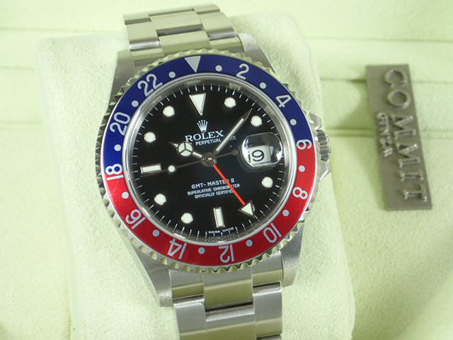 Rolex GMT Master II Red and Blue Bezel Z Series [Good Condition]