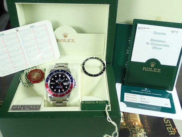 Rolex GMT Master II Red and Blue Bezel Z Series [Good Condition]