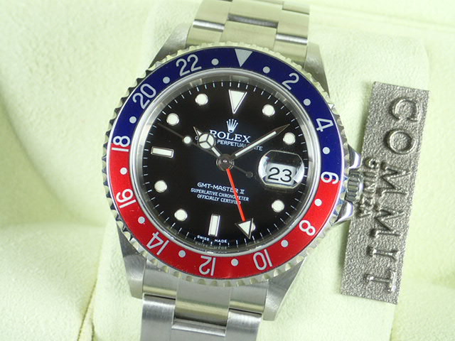 Rolex GMT Master II Red and Blue Bezel Z Series