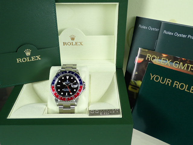 Rolex GMT Master II Red and Blue Bezel Z Series