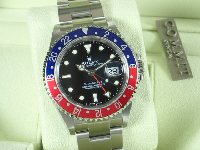 Rolex GMT Master II Red and Blue Bezel Z Series