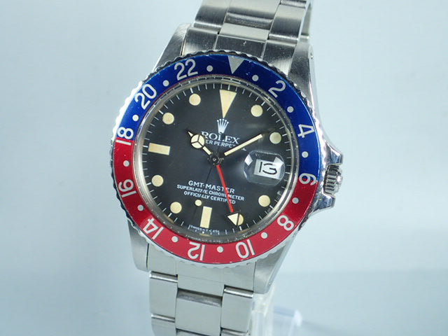 Rolex GMT Master Red and Blue Bezel