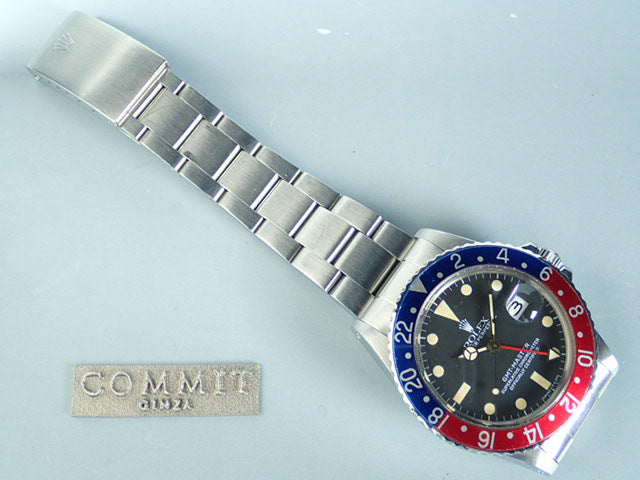 Rolex GMT Master Red and Blue Bezel