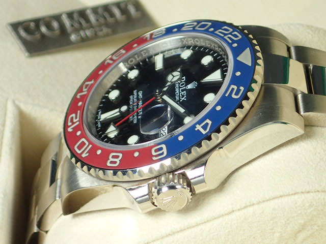 ロレックス GMTマスターII Ref.116719BLRO ブラック文字盤 美品 gmt-master-54 オイスターブレスレット