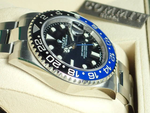 ロレックス GMTマスターII Ref.116710BLNR ブラック文字盤 未使用 gmt-master-56 オイスターブレスレット