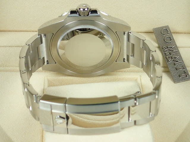 ロレックス GMTマスターII Ref.116710BLNR ブラック文字盤 未使用 gmt-master-56 オイスターブレスレット