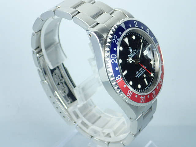 ロレックス GMTマスター Ref.16700 ブラック文字盤 中古 gmt-master-57 オイスターブレスレット