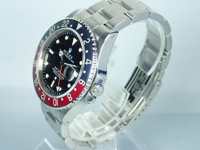 Rolex GMT Master II Red and Black Bezel Ref.16760