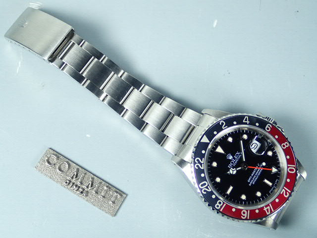 Rolex GMT Master II Red and Black Bezel Ref.16760