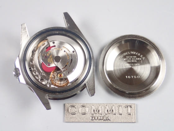 ロレックス GMTマスター Ref.16750 ブラック文字盤 中古 gmt-master-5