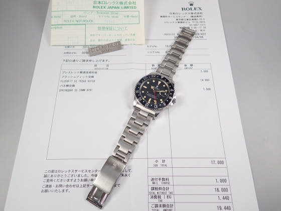 ロレックス GMTマスター Ref.16750 ブラック文字盤 中古 gmt-master-5