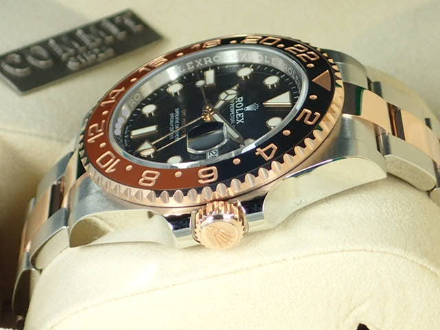 ロレックス GMTマスターII Ref.126711CHNR ブラック文字盤 未使用 gmt-master-60 オイスターブレスレット オイスターブレスレット