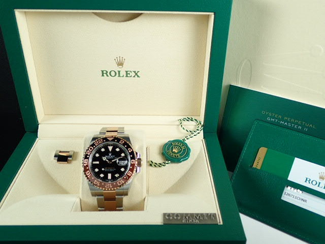 Rolex GMT Master II Brown and Black Bezel [Unused] Ref.126711CHNR