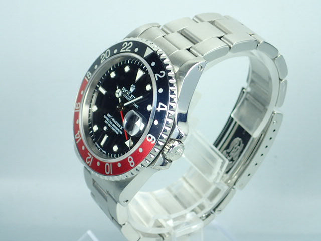 Rolex GMT Master II Red and Black Bezel S Series