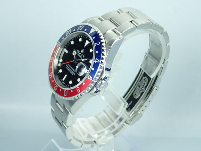 Rolex GMT Master II Red and Blue Bezel F Series