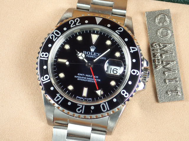 Rolex GMT Master Black Bezel N