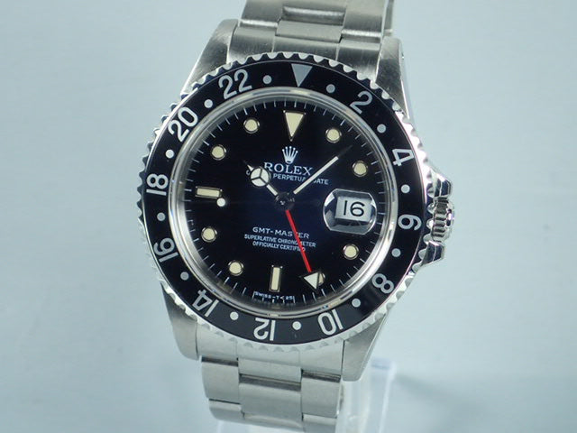 Rolex GMT Master Black Bezel N