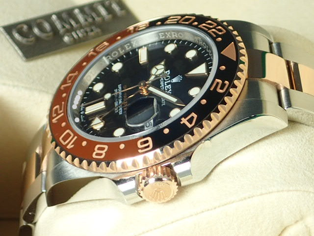 Rolex GMT Master II Brown and Black Bezel