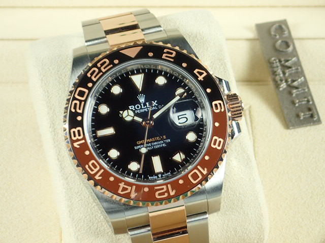 Rolex GMT Master II Brown and Black Bezel