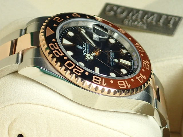 Rolex GMT Master II Brown and Black Bezel