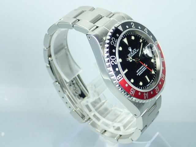 Rolex GMT Master II Red and Black Bezel U Series