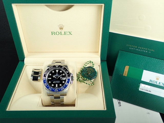 Rolex GMT Master II Blue and Black Bezel Random