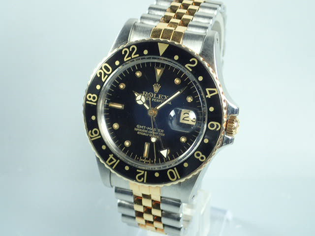 ロレックス GMTマスター Ref.16753 ブラック文字盤 中古 gmt-master-72